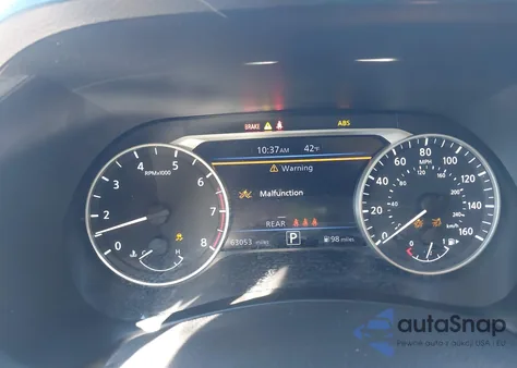 2021 Nissan Sentra Sr Xtronic Cvt z USA, uszkodzony, nr VIN 3N1AB8DV5MY330170